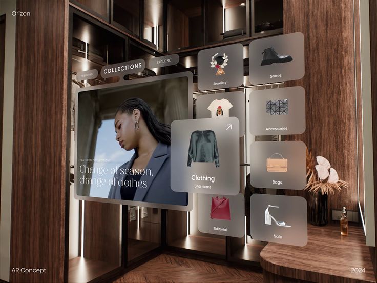 E-commerce storefront and shopping interface